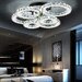 Lustra LED Krystal 6 Alb RGB + Lustra LED Krystal 4 ALB + 2x Aplica LED Krystal Mini Ring ALB Pachet